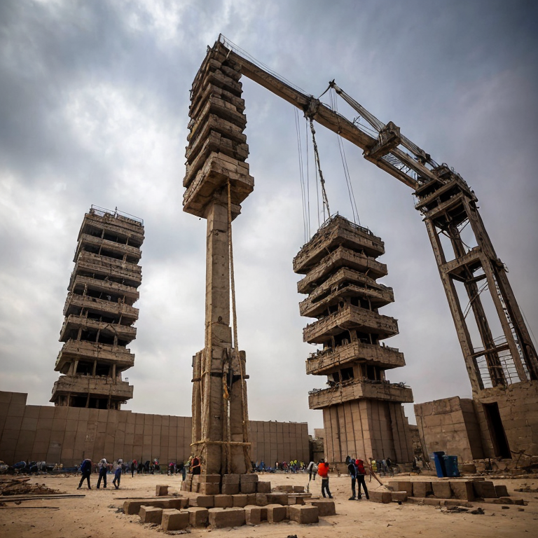 How Ancient Egyptians Moved Mountains: Building Without Wheels