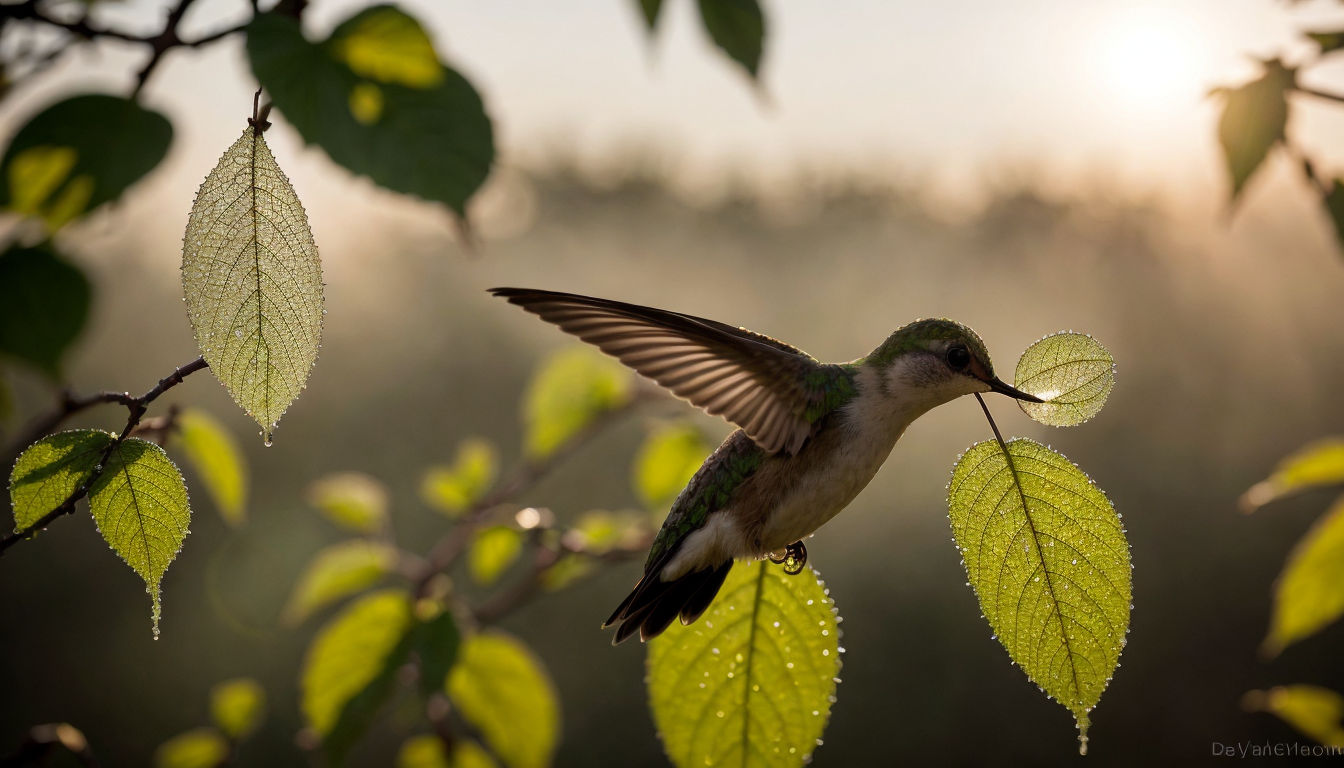 How Hummingbirds Hover: Nature's Flying Marvel