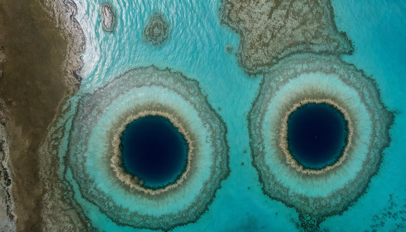 How Blue Holes Form in Ocean Floors