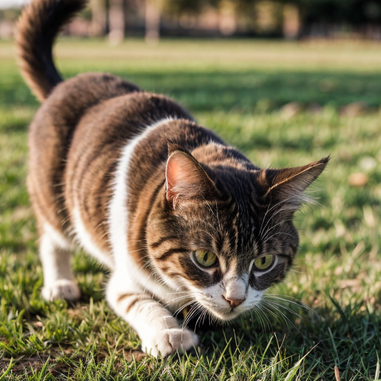 Why Cats Can't Resist Chomping on Grass