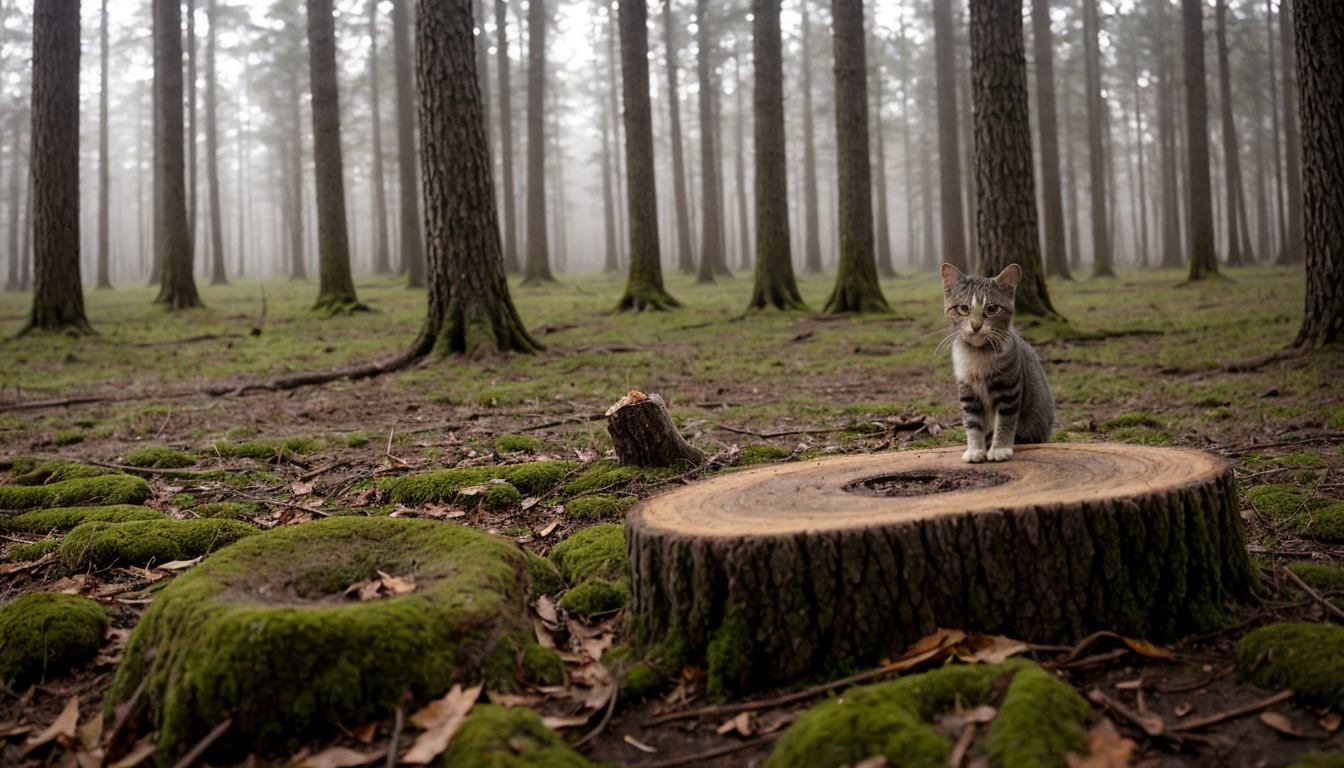 Why Cats' Donut-Shaped Pupils Evolve for Night Vision